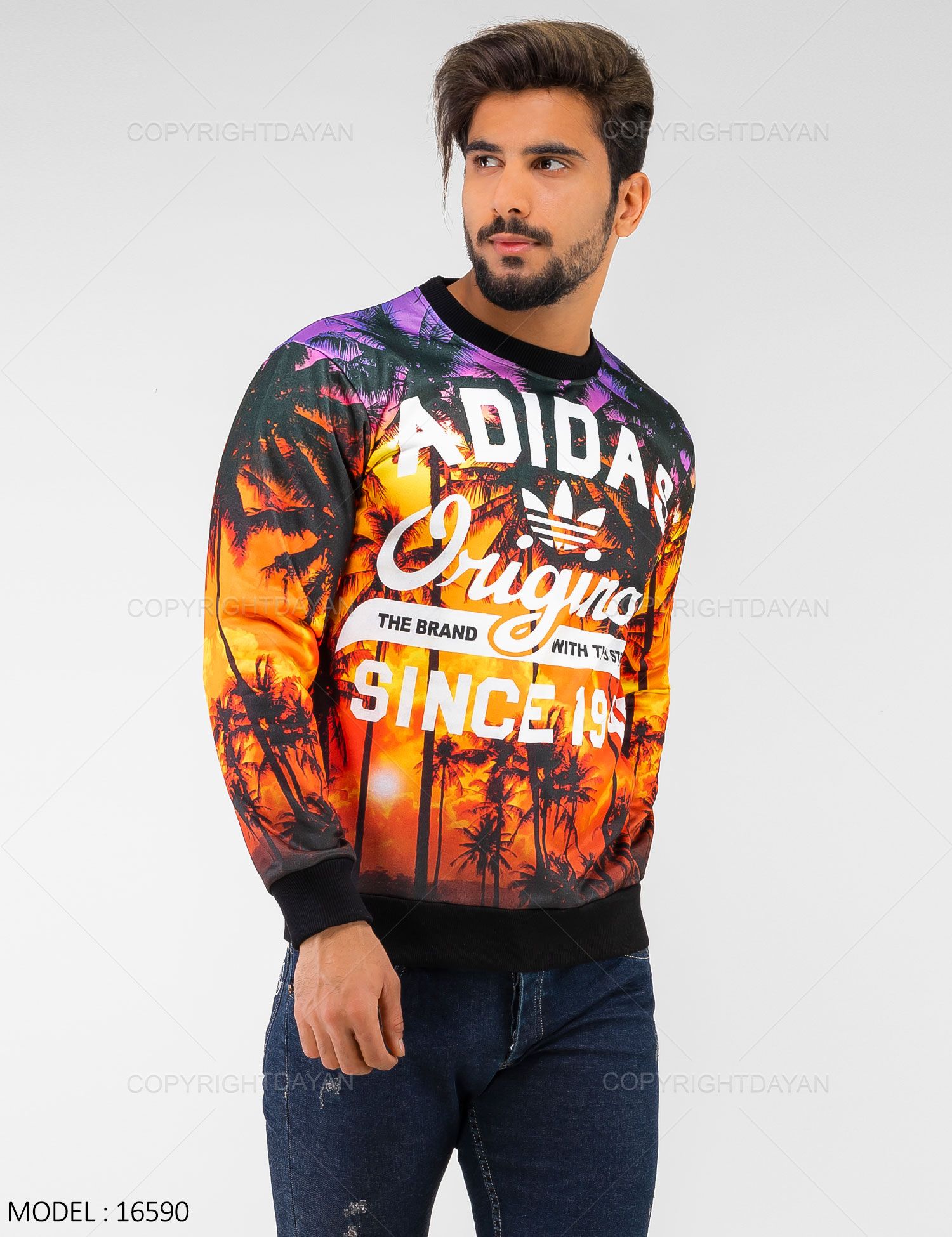 بلوز مردانه Adidas مدل 16590