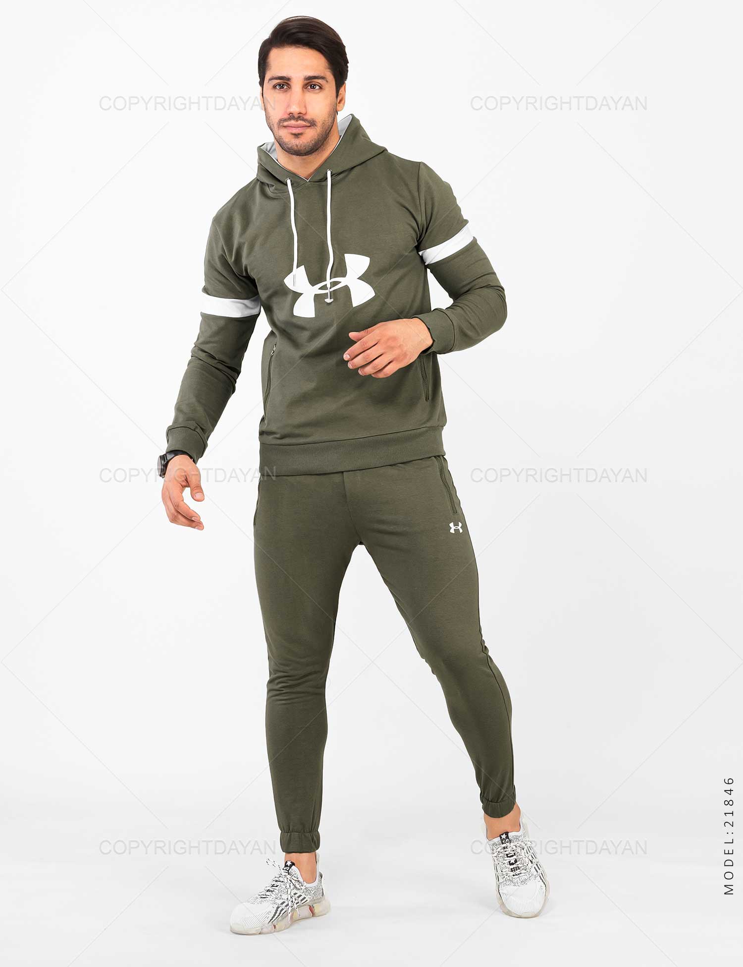 ست سویشرت شلوار مردانه Under Armour مدل 21846