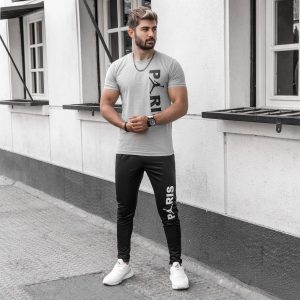 ست تیشرت شلوار جردن پاریس مردانه مدل Diora