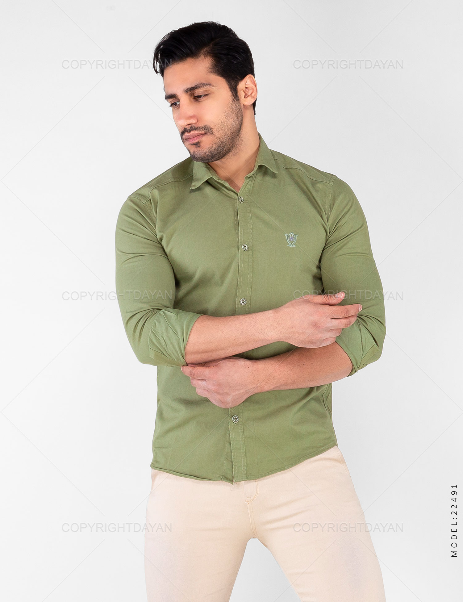 پیراهن مردانه Zima مدل 22491