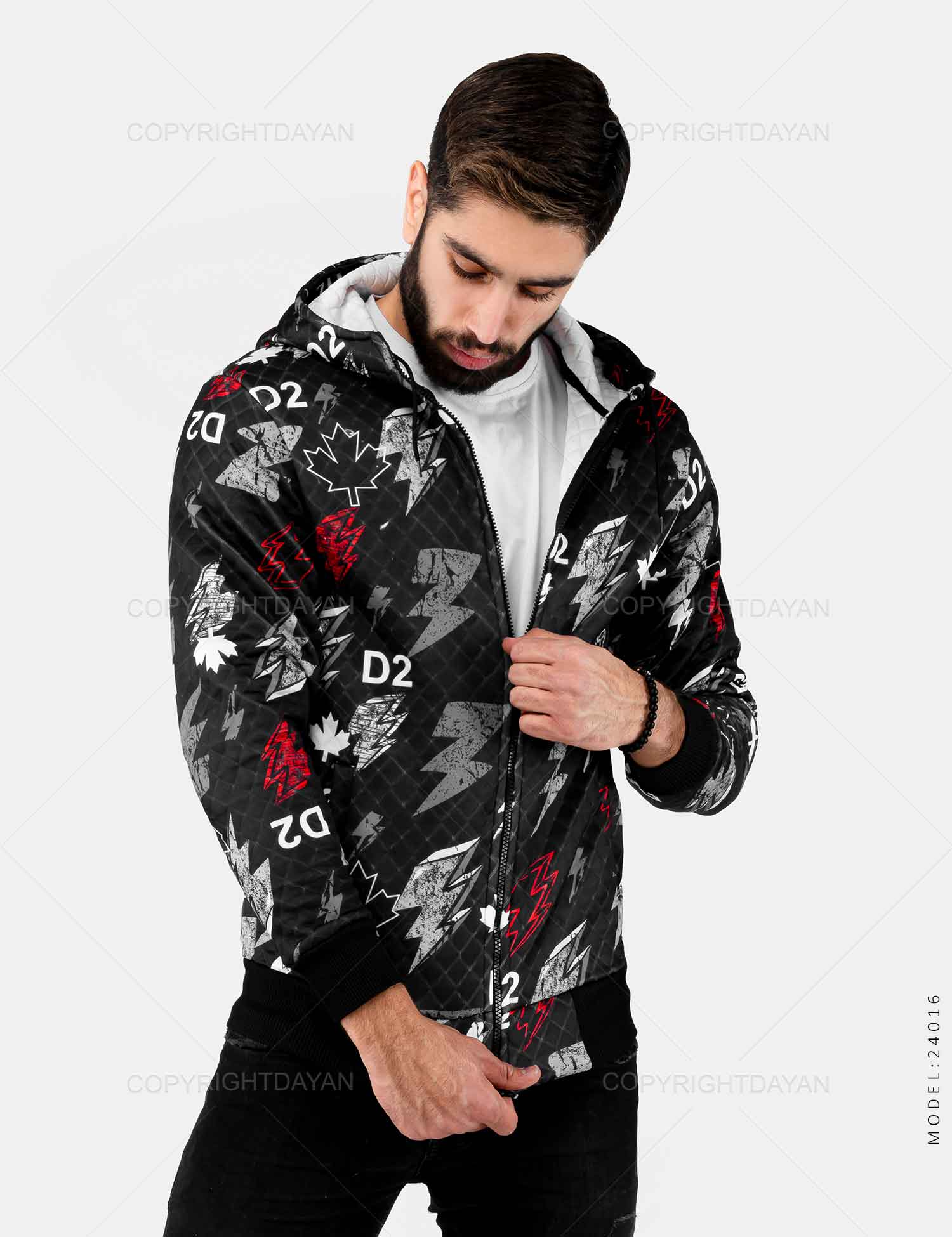سویشرت مردانه Dsquared مدل 24016