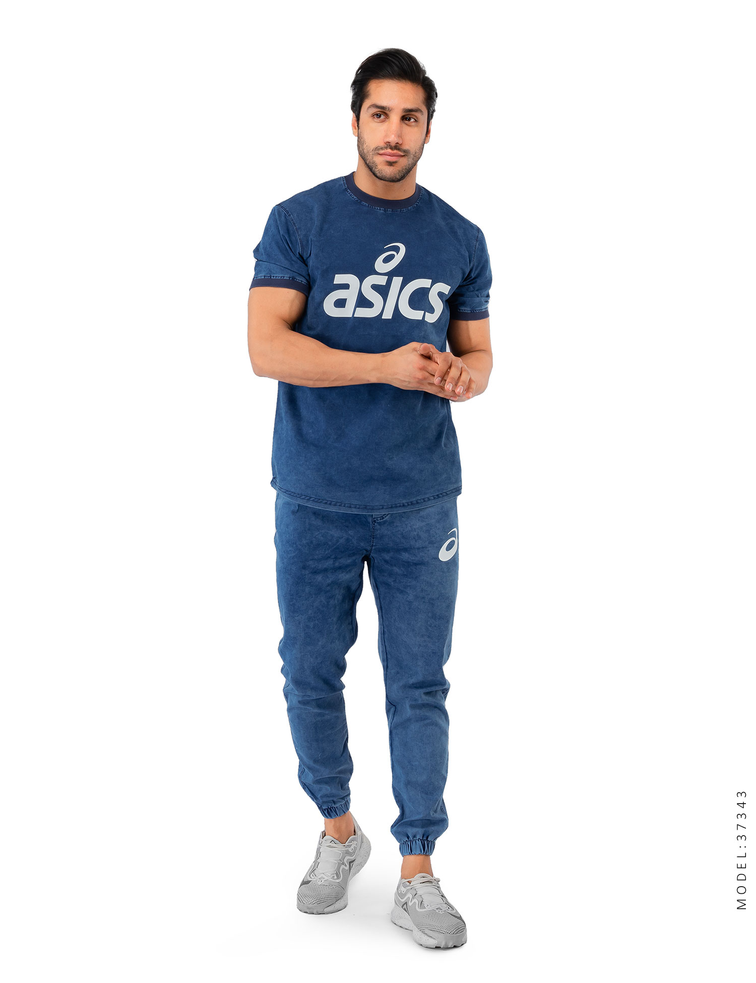 ست تیشرت شلوار اسپرت لی Asics مدل 37343