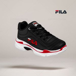 کفش زنانه Fila مدل V 9350 (مشکی قرمز)