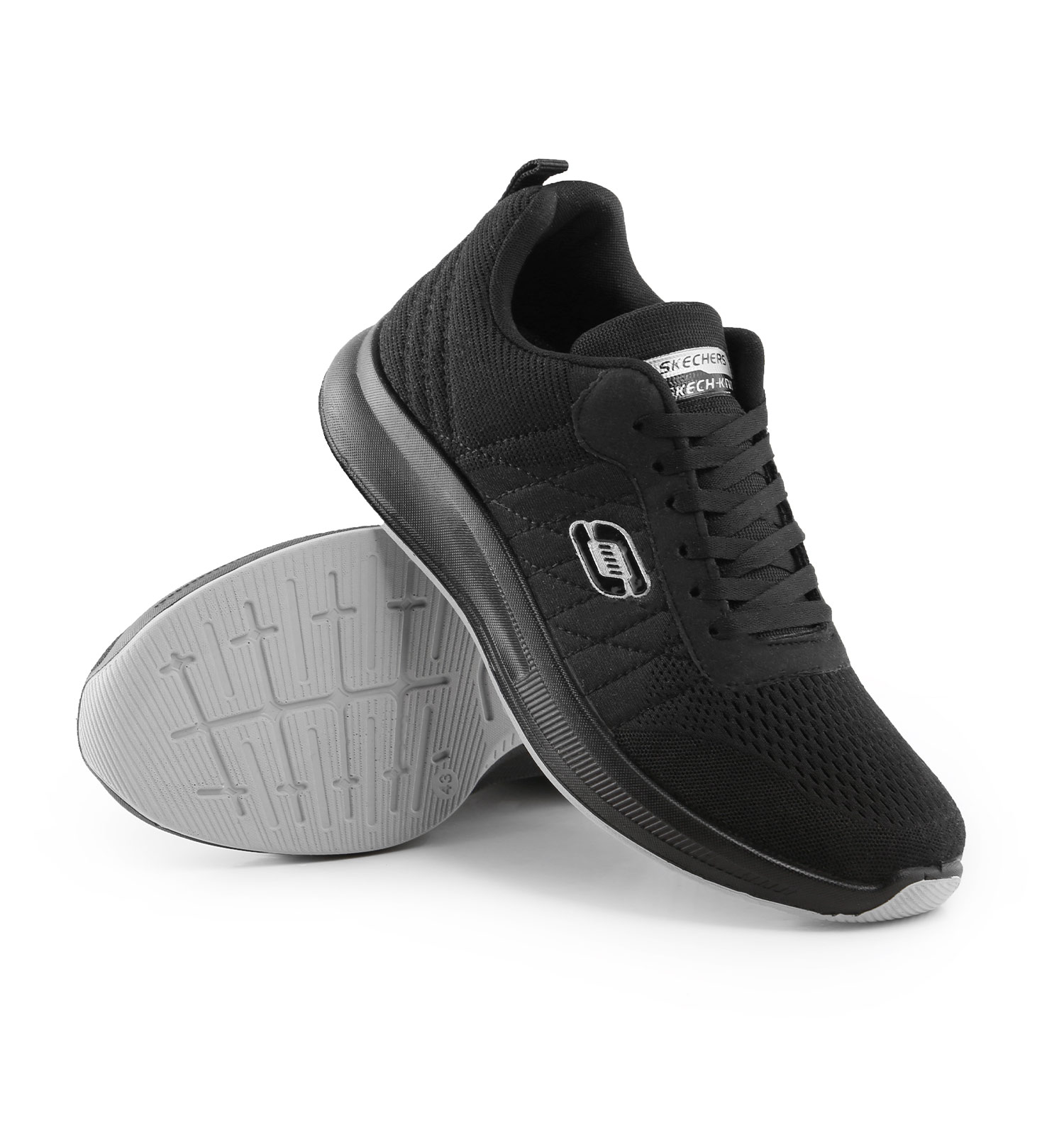 کفش اسپرت Skechers مردانه مشکی بندی مدل 42561