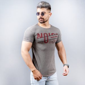 تیشرت NOISE مردانه خاکی مدل Otis