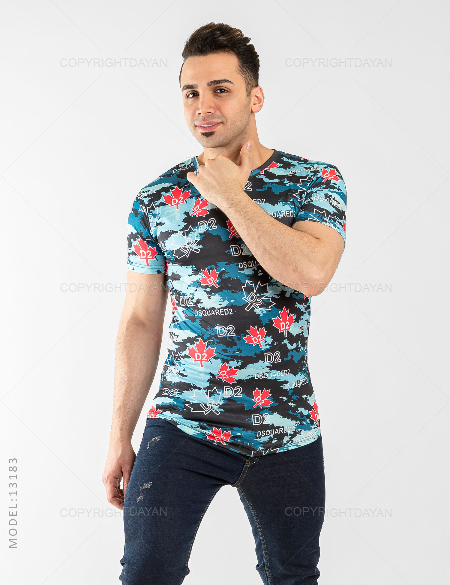 تیشرت مردانه Dsquared 2 مدل 13183