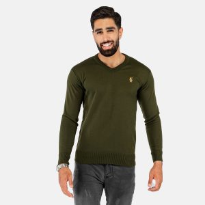 بافت مردانه ساده یقه هفت Polo مدل 30655