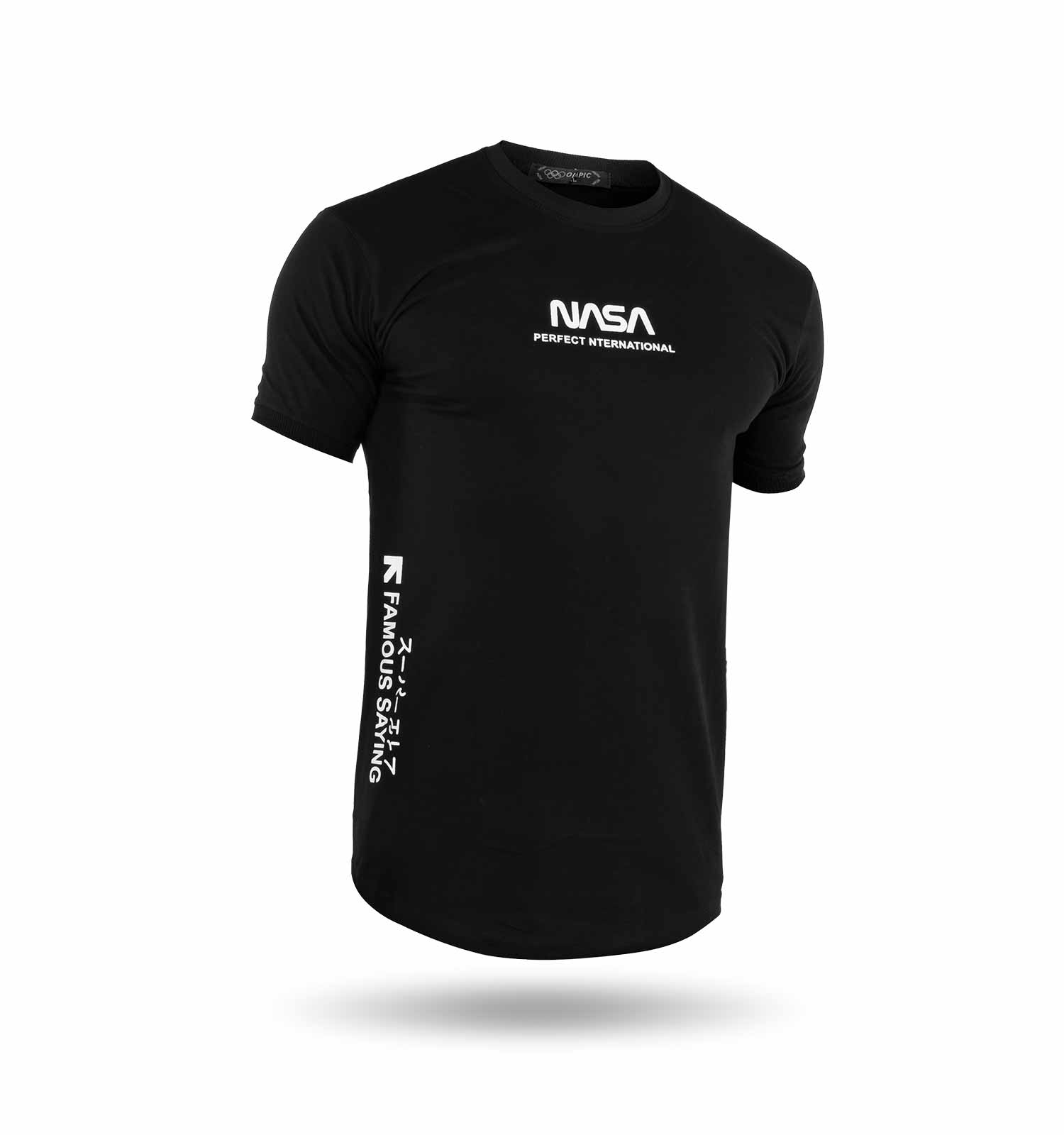 تیشرت مردانه چاپی Nasa مدل 37530