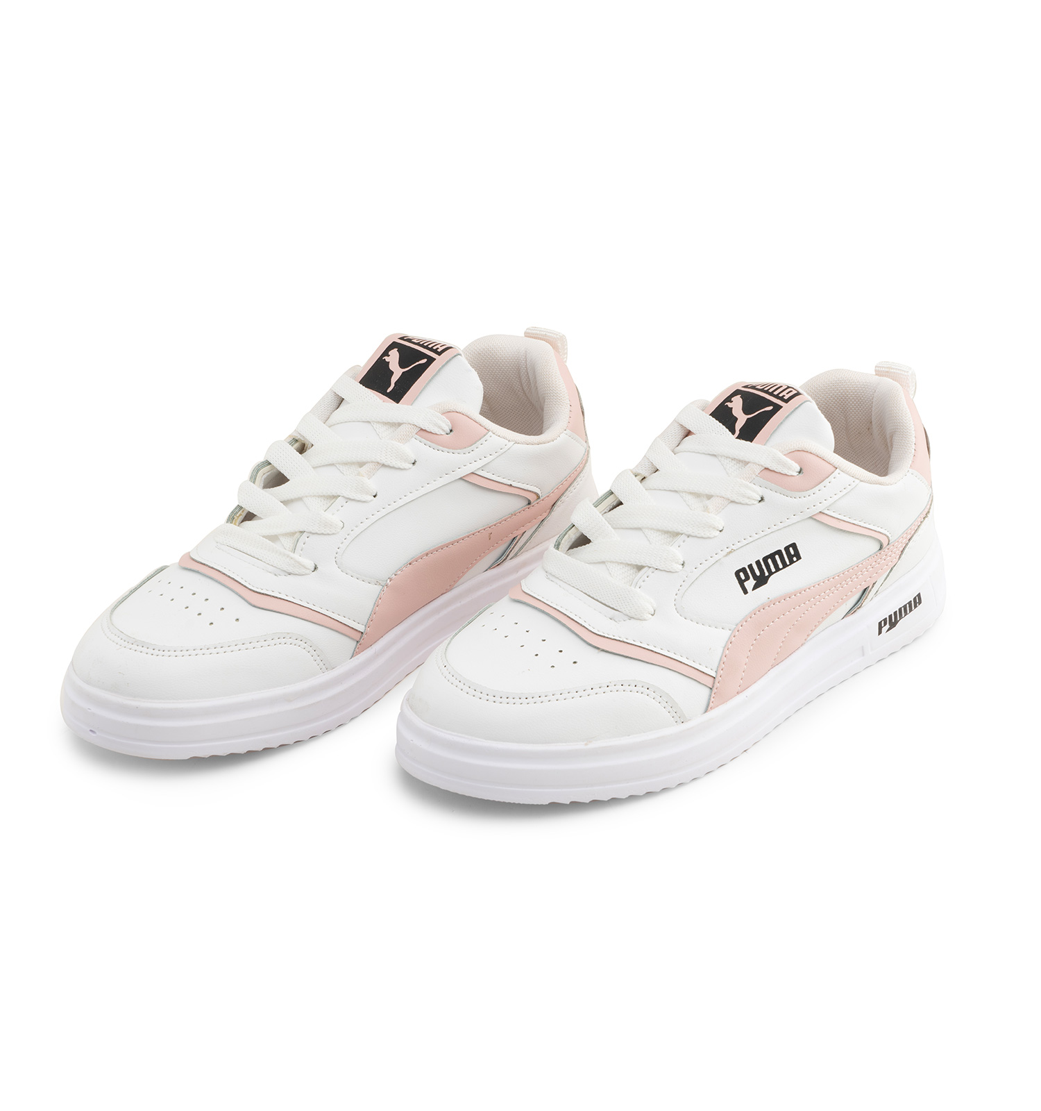 کفش اسپرت puma زنانه سفید بندی مدل 45964