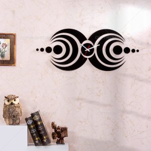 ساعت دیواری روکش مخمل ماهرخ