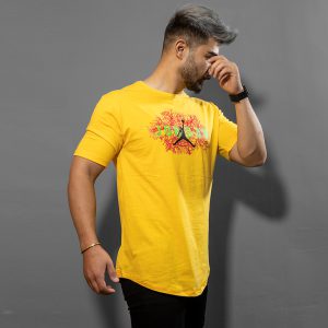 تیشرت Jordan مردانه زرد مدل SAMSEN