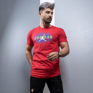 تیشرت Jordan مردانه قرمز مدل SAMSEN