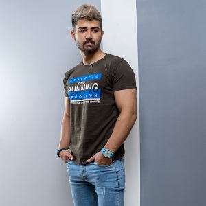 تیشرت مردانه سبز مدل running T