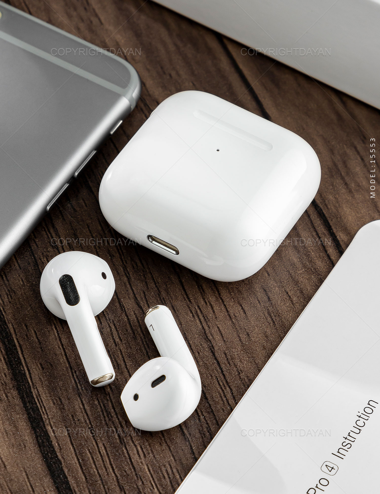 هندزفری بلوتوثی Airpods pro 4 مدل 15553