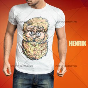 تیشرت طرحدار Henrik