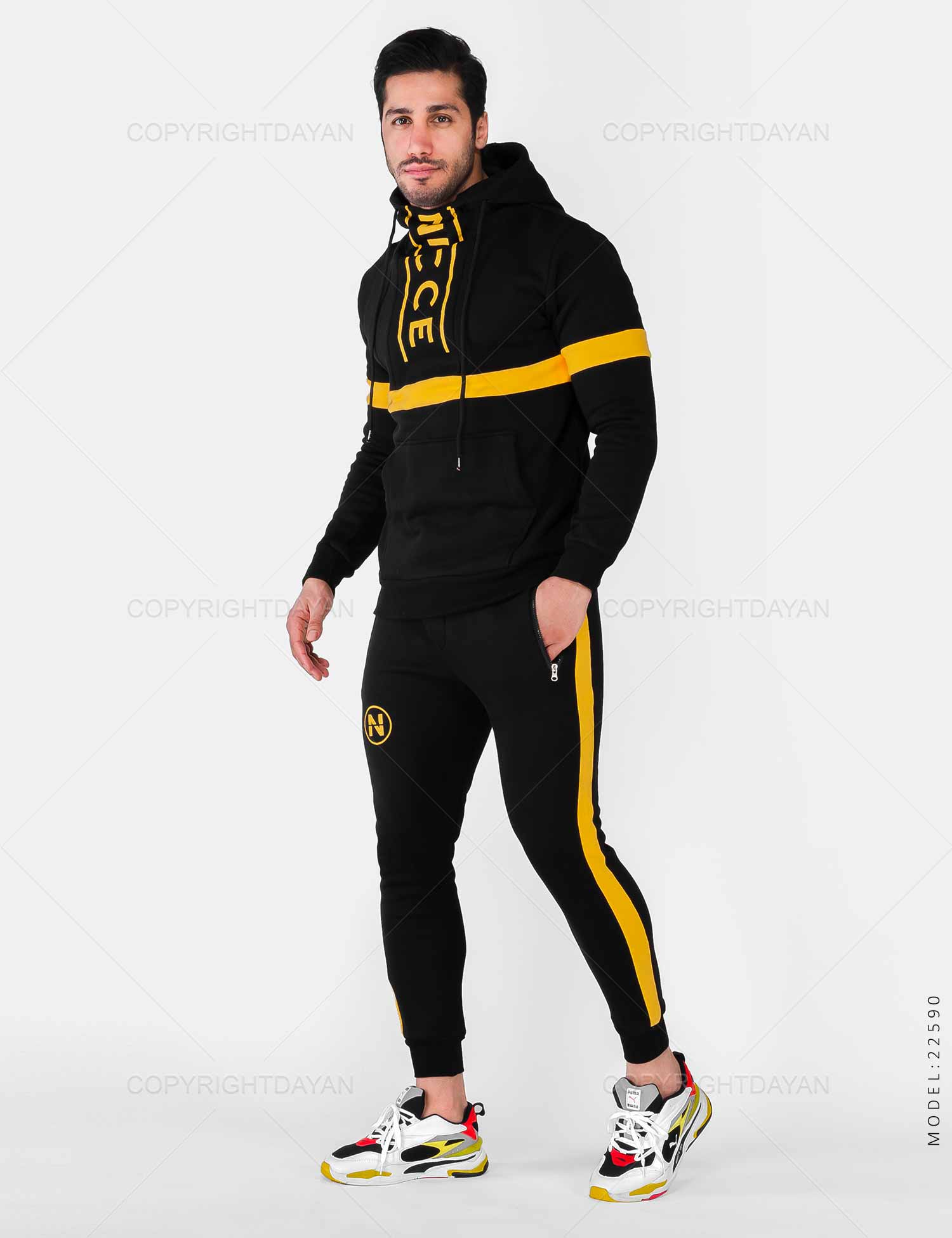 ست سویشرت شلوار مردانه Nicce مدل 22590