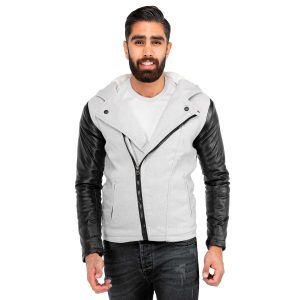 کاپشن چرم مردانه Zima مدل 39420