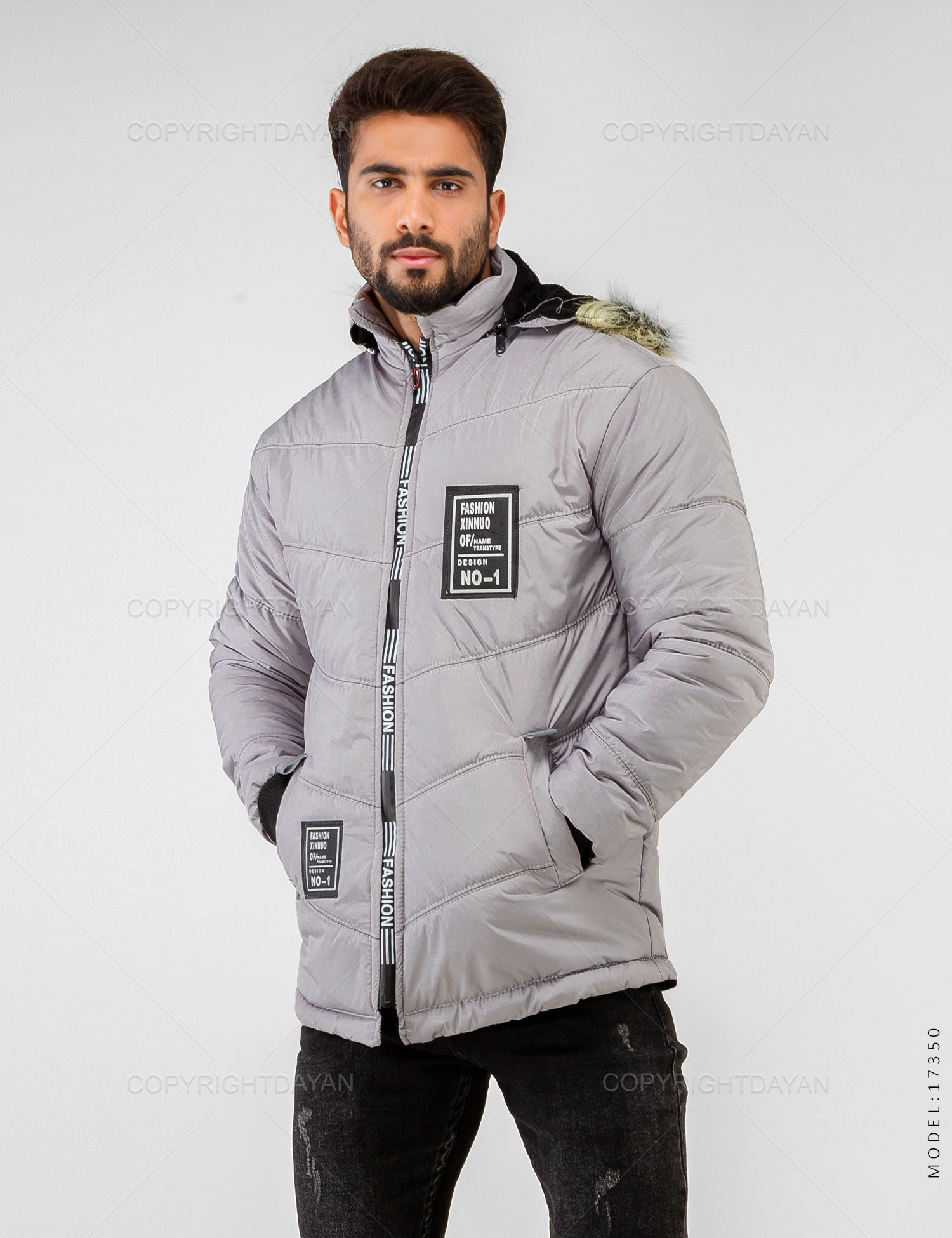 کاپشن مردانه Fashion مدل 17350