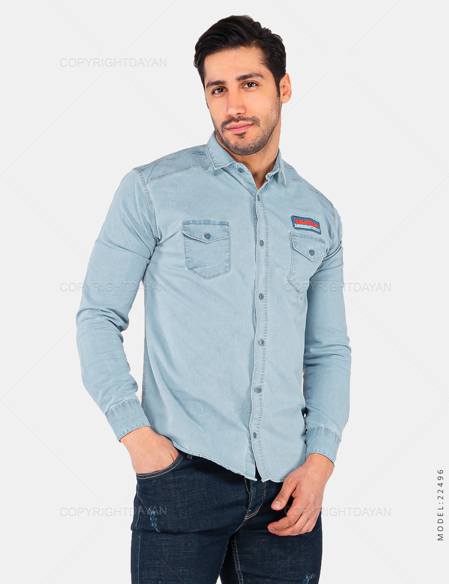پیراهن مردانه Alvin مدل 22496
