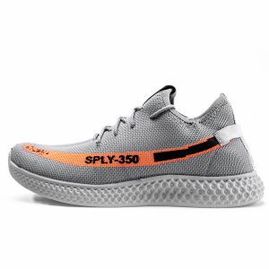 کفش ورزشی Sply 350 مردانه طوسی نارنجی مدل Yogi