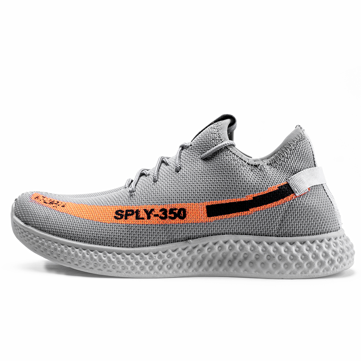 کفش ورزشی Sply 350 مردانه طوسی نارنجی مدل Yogi