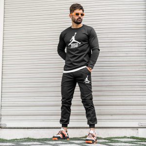 ست آستین بلند شلوار Jordan مردانه مدل Jodan