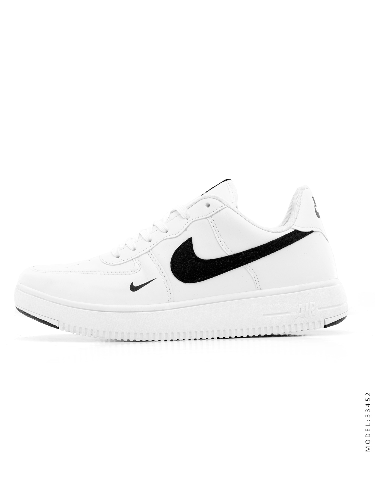کفش اسپرت چرم مردانه بنددار Nike مدل 33452
