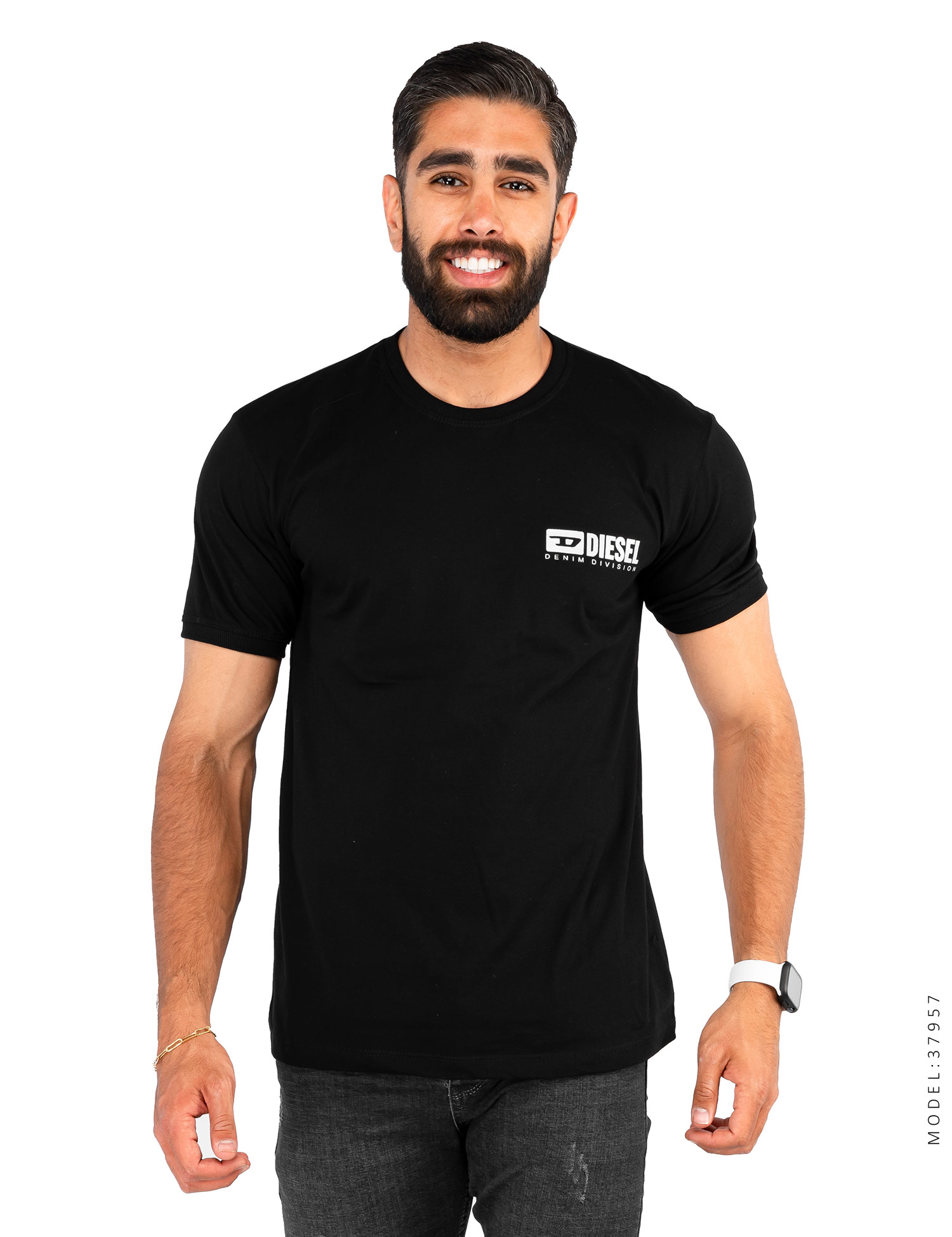 تیشرت مردانه یقه گرد Deisel مدل 37957
