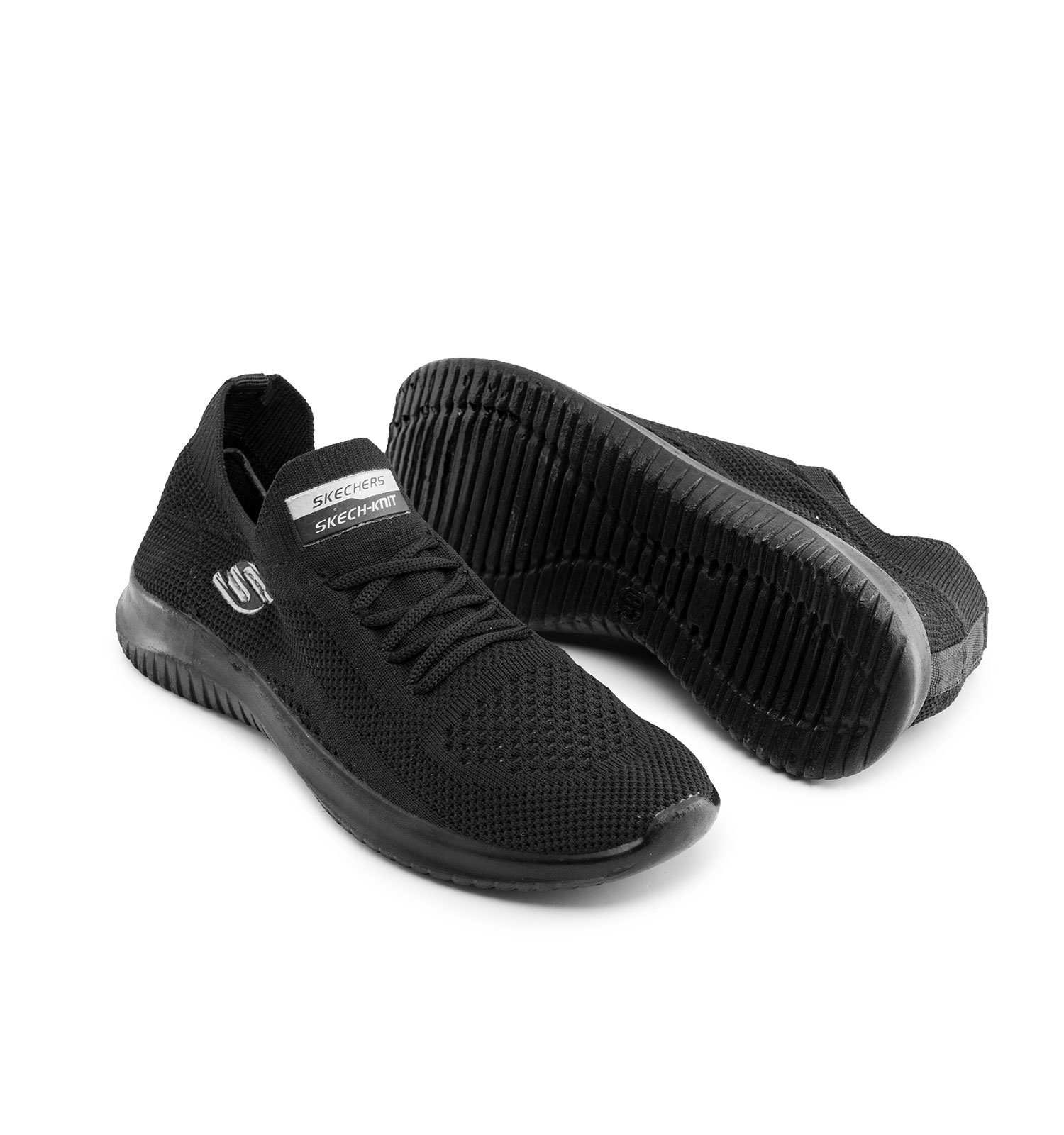کفش اسپرت Skechers زنانه مشکی بندی مدل 45541