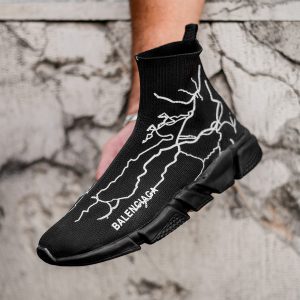 کفش ورزشی Balenciagaمردانه مشکی مدل Agras