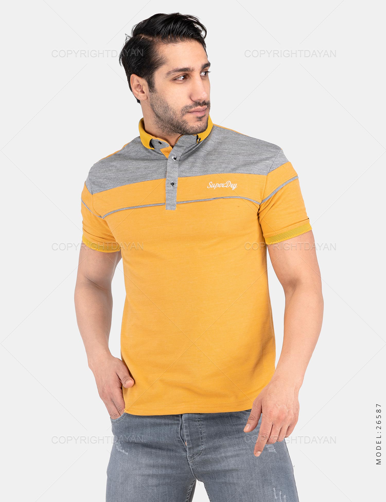 پولوشرت مردانه Superdry مدل 26587