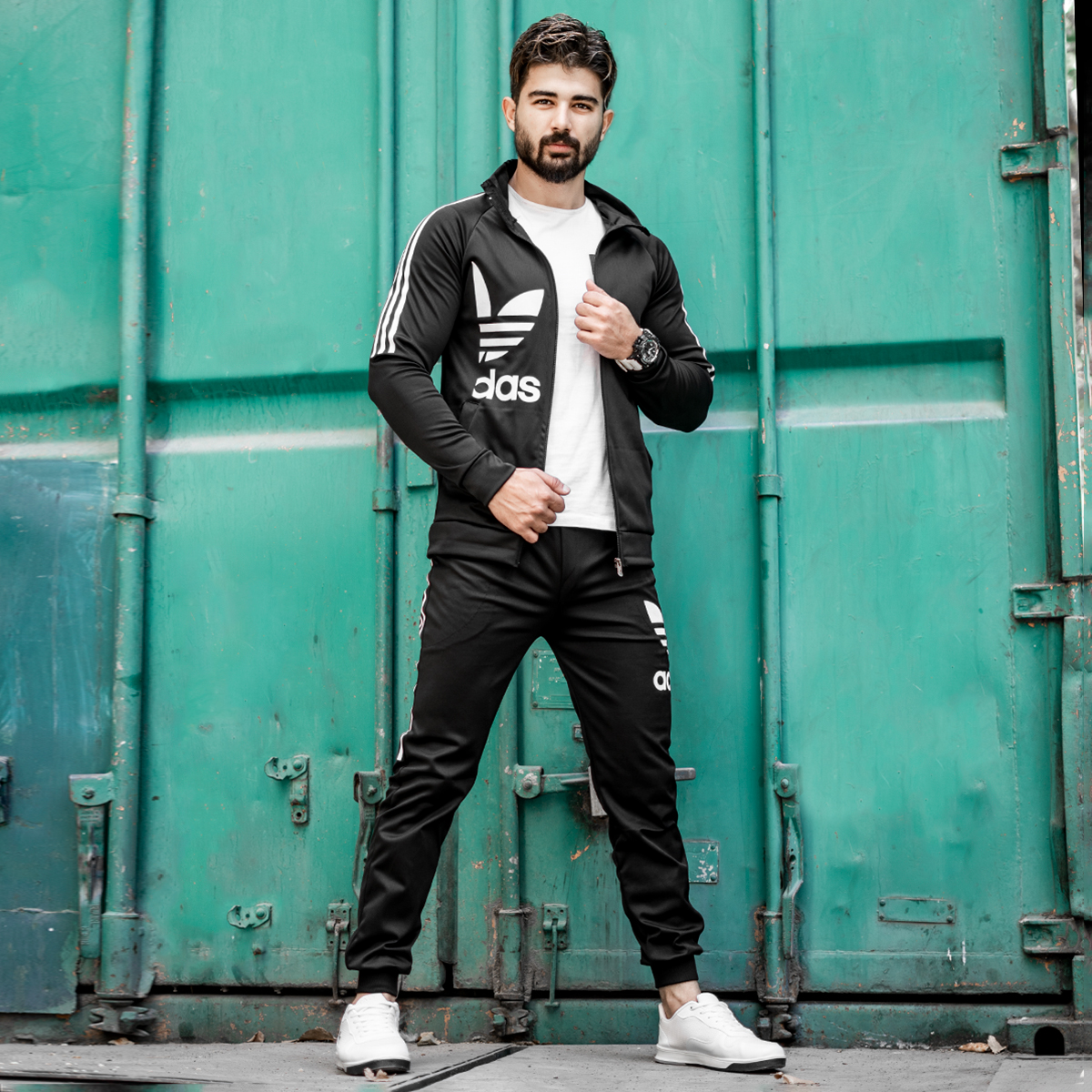ست سویشرت شلوار Adidas مردانه مدل Rito