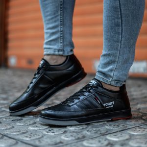 کفش Tommy مردانه مشکی مدل Opal