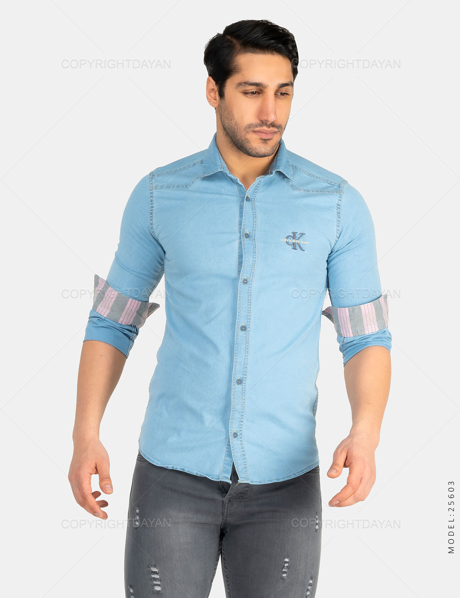 پیراهن مردانه Calvin Klein مدل 25603