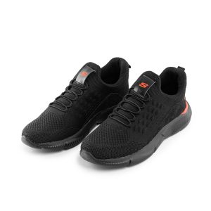 کفش اسپرت Skechers مردانه مشکی بندی مدل 42556