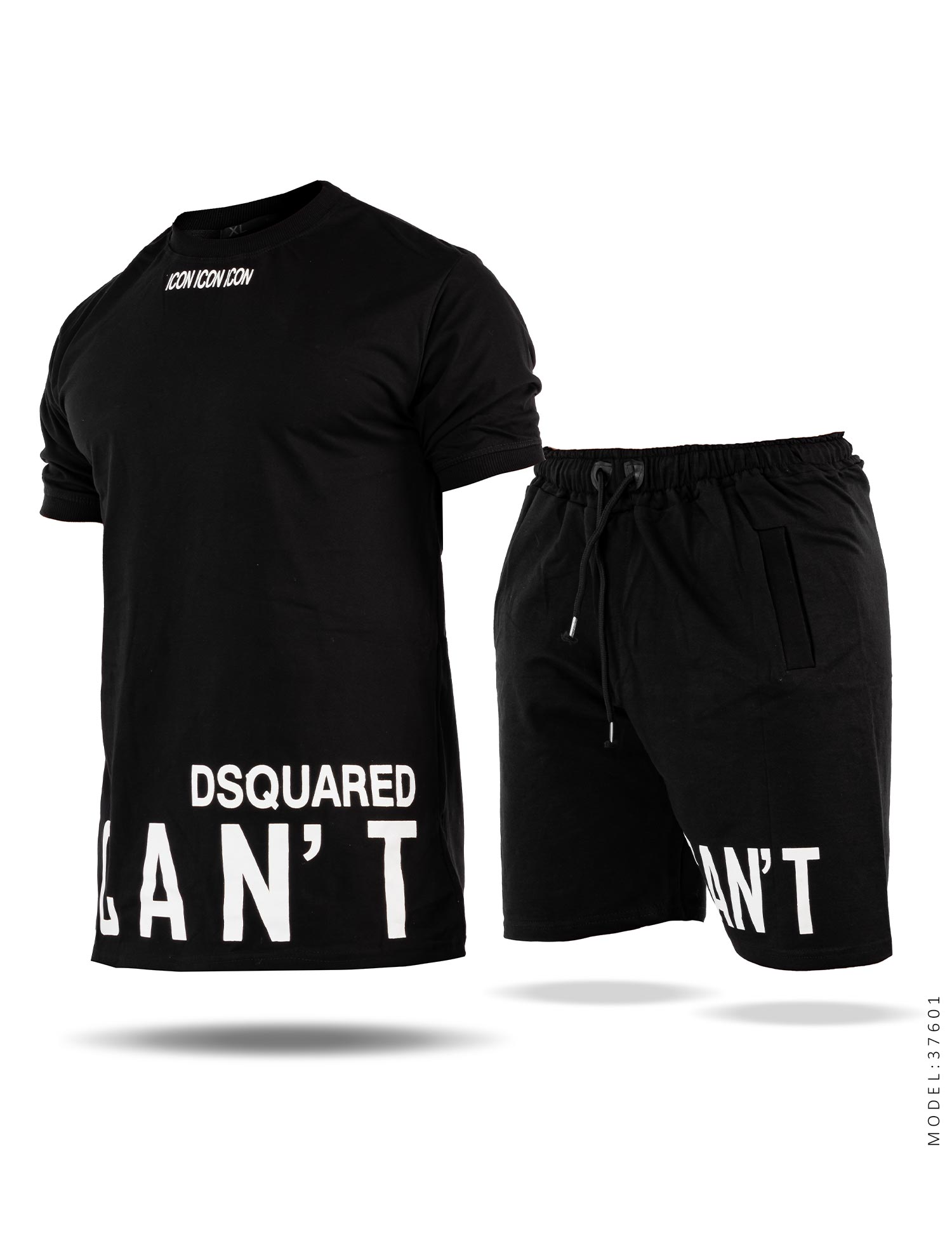 ست تیشرت شلوارک مردانه Dsquared مدل 37601