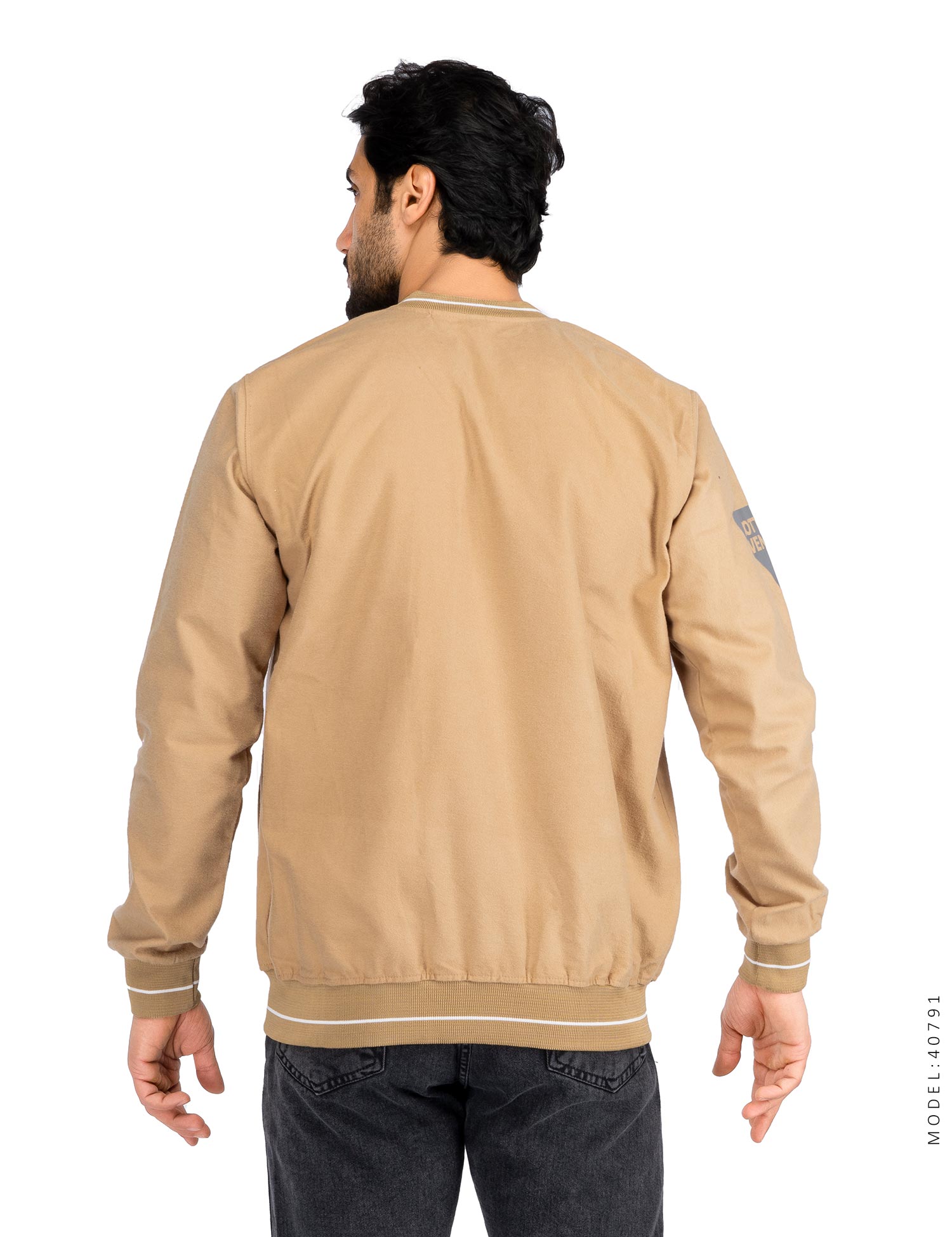سویشرت بامبر مردانه Carlo یقه گرد مدل 40791