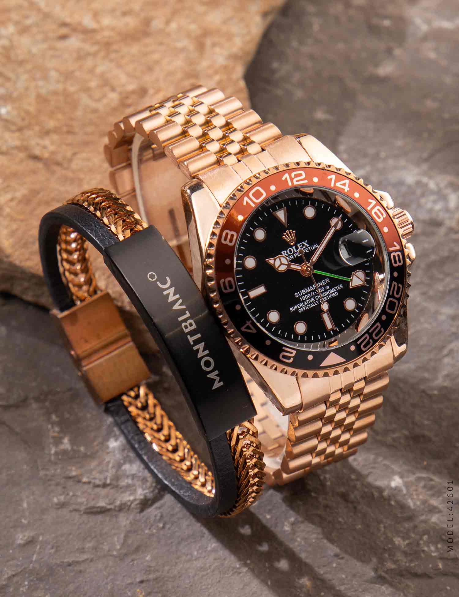 ساعت مچی عقربه ای مردانه Rolex مدل 42601