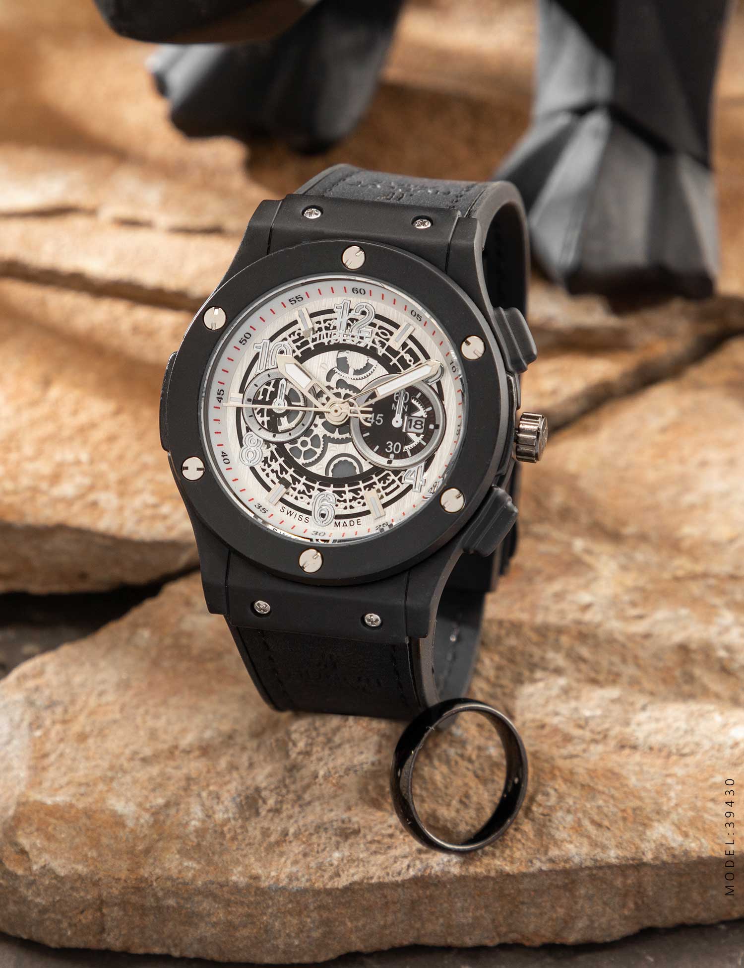 ساعت مچی عقربه ای مردانه Hublot مدل 39430