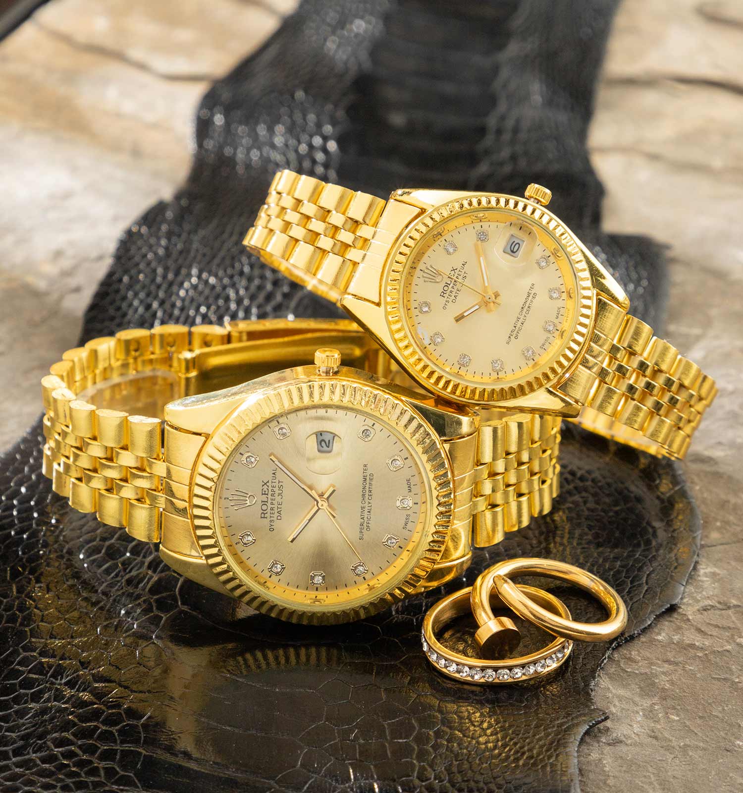 ست ساعت مچی استیل Rolex مدل 41886
