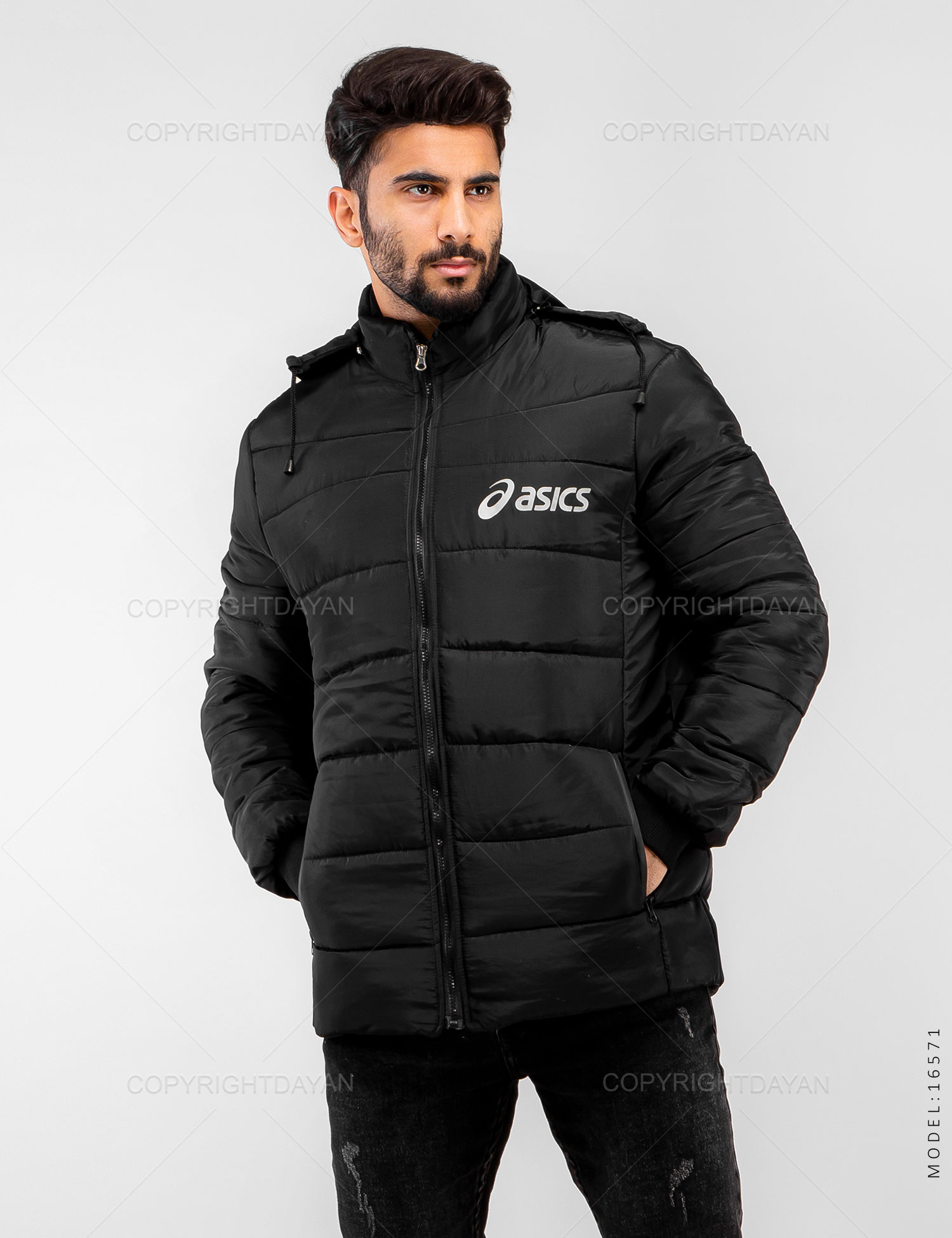 کاپشن مردانه Asics مدل 17814
