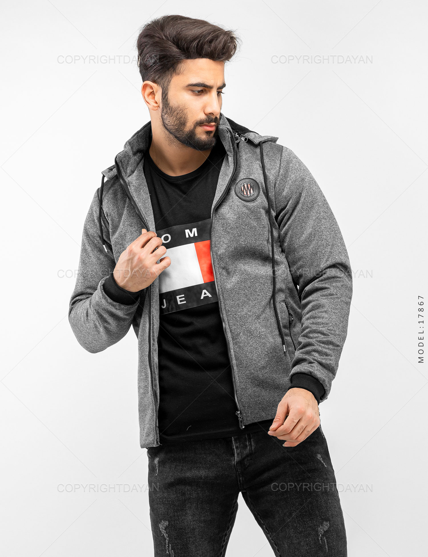 سویشرت مردانه Emery مدل 17867