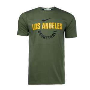 تیشرت Nike یقه گرد مردانه پنبه طرحدار مدل 45206