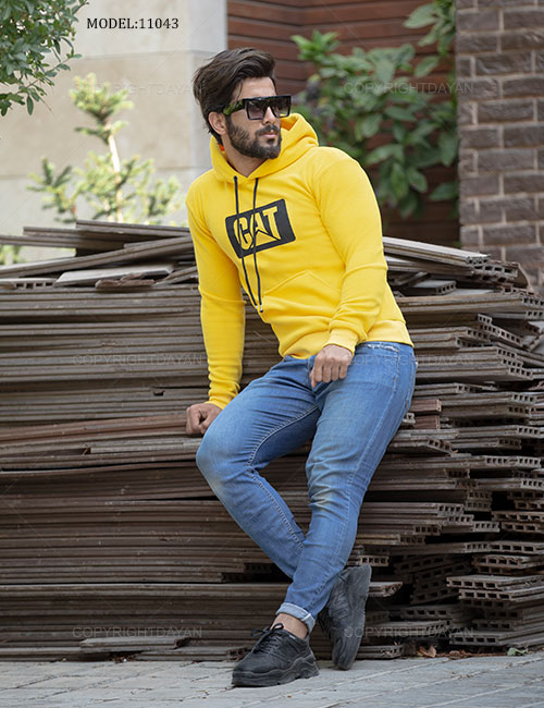 سویشرت مردانه Cat مدل 11043