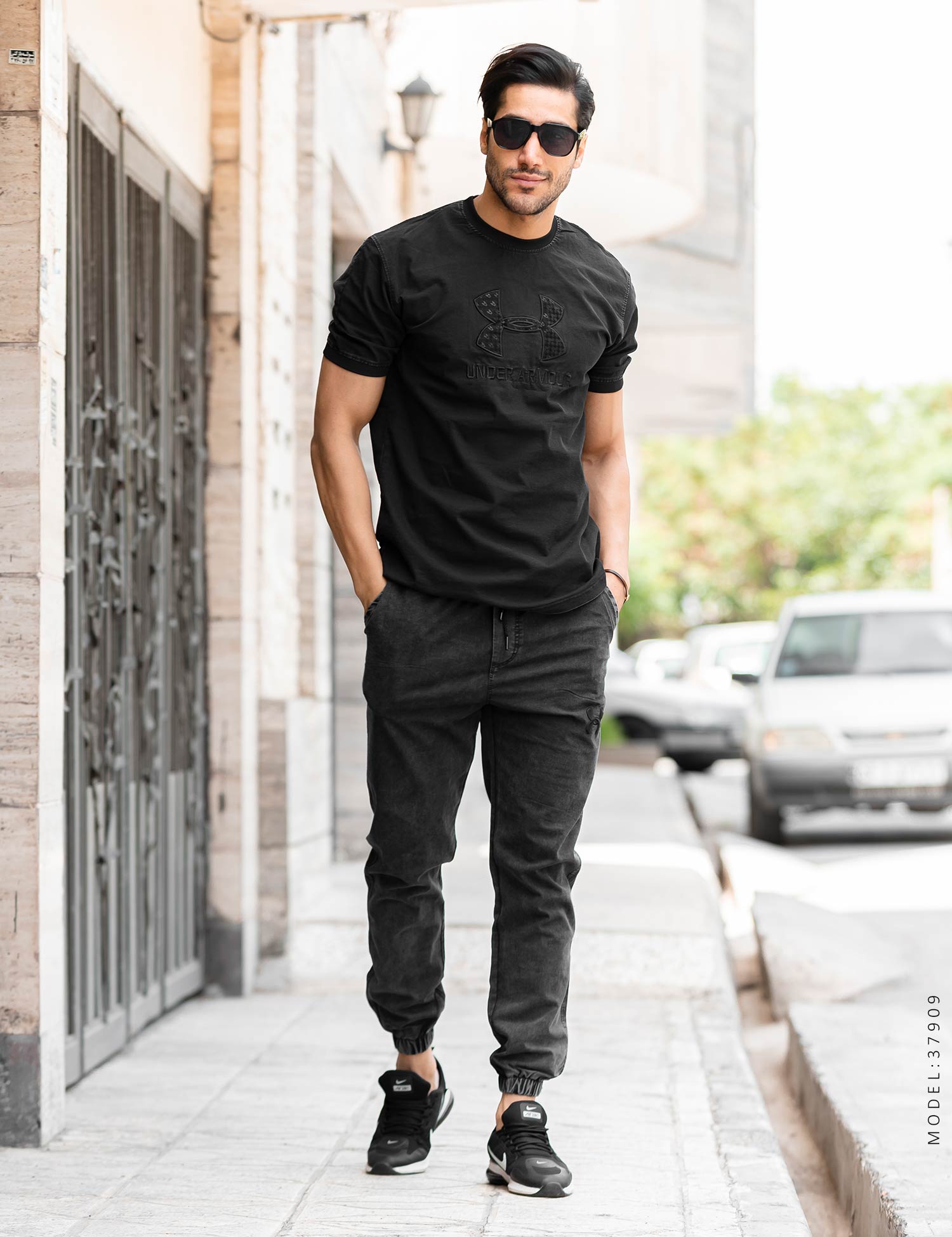 ست تیشرت شلوار اسپرت لی Under Armour مدل 37909