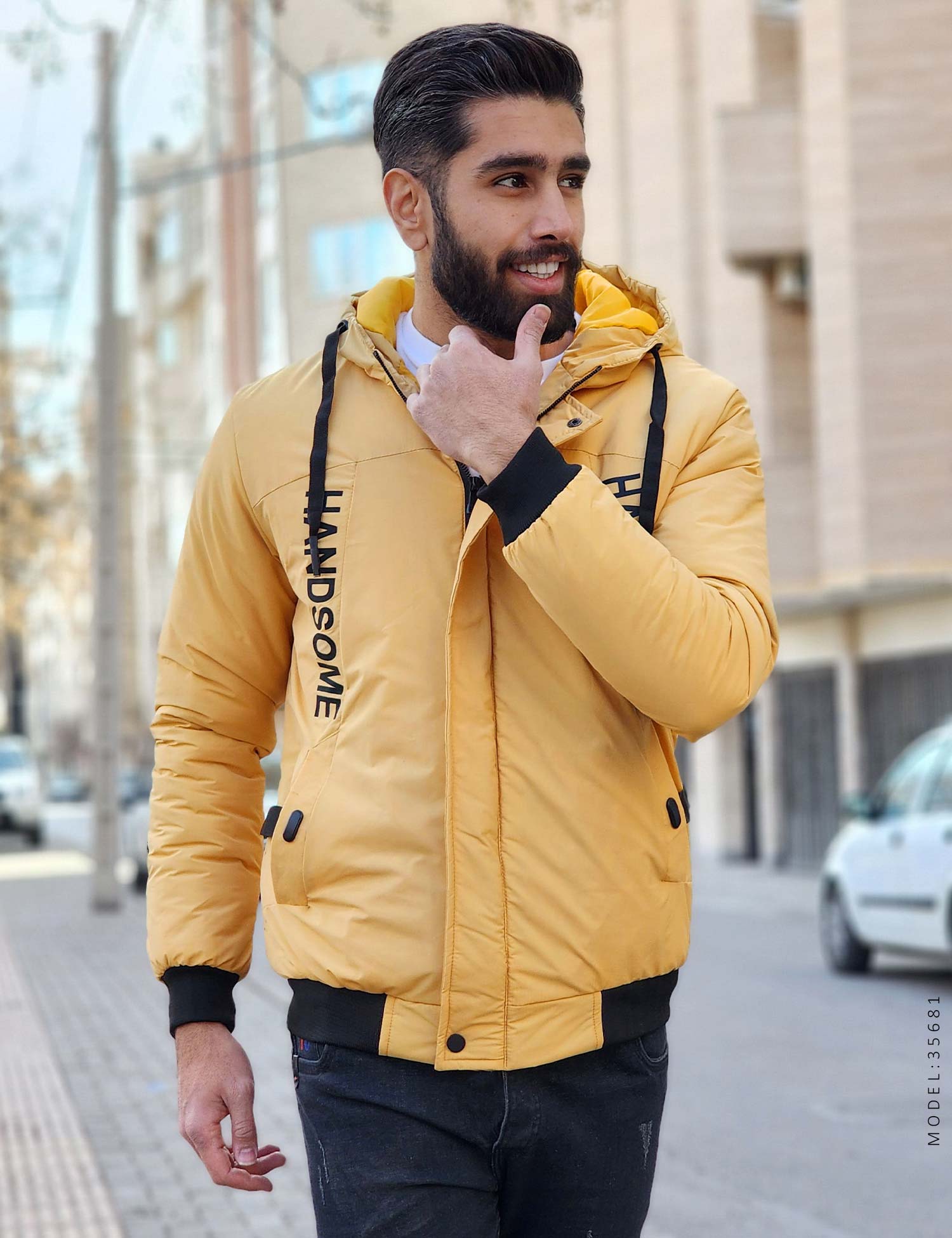 کاپشن مردانه Carlo مدل 35681