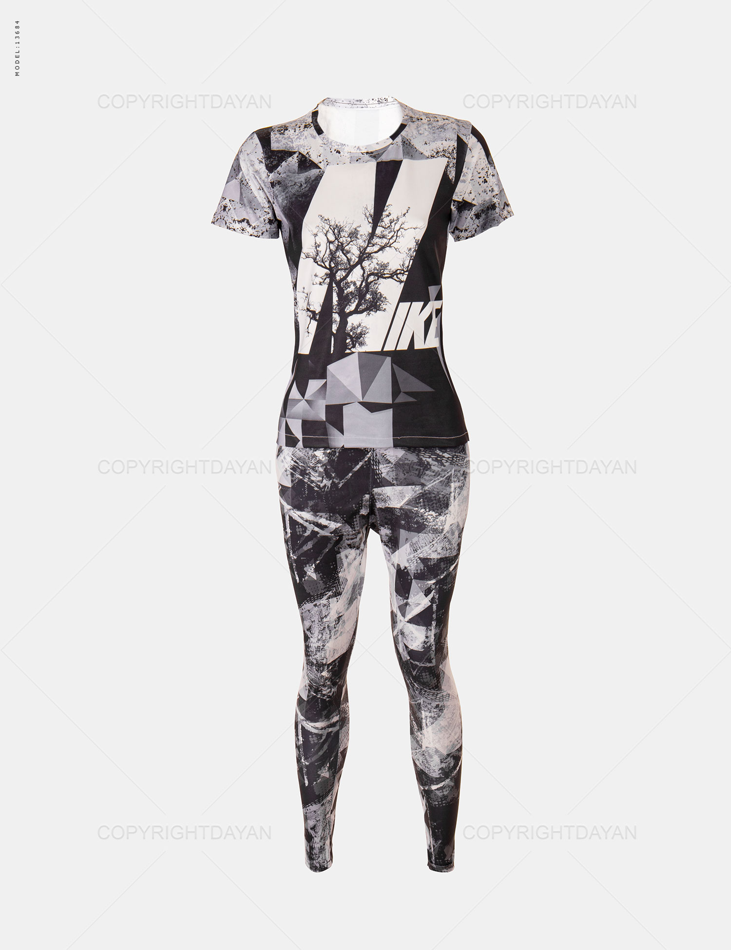 ست تیشرت شلوار زنانه Nike مدل 13684