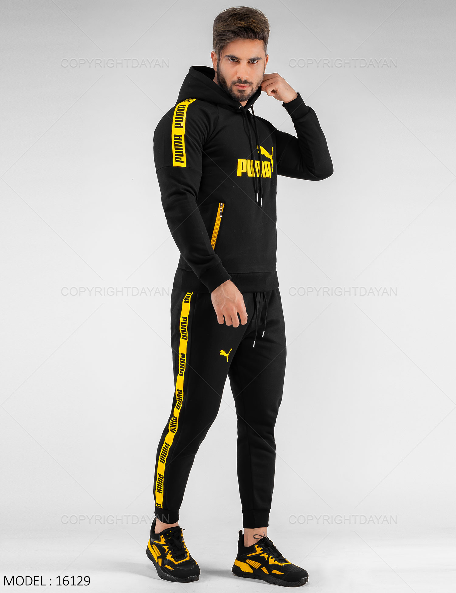 ست سویشرت شلوار مردانه Puma مدل 16129