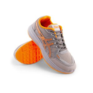 کفش اسپرت Asics مردانه طوسی بندی مدل 43087