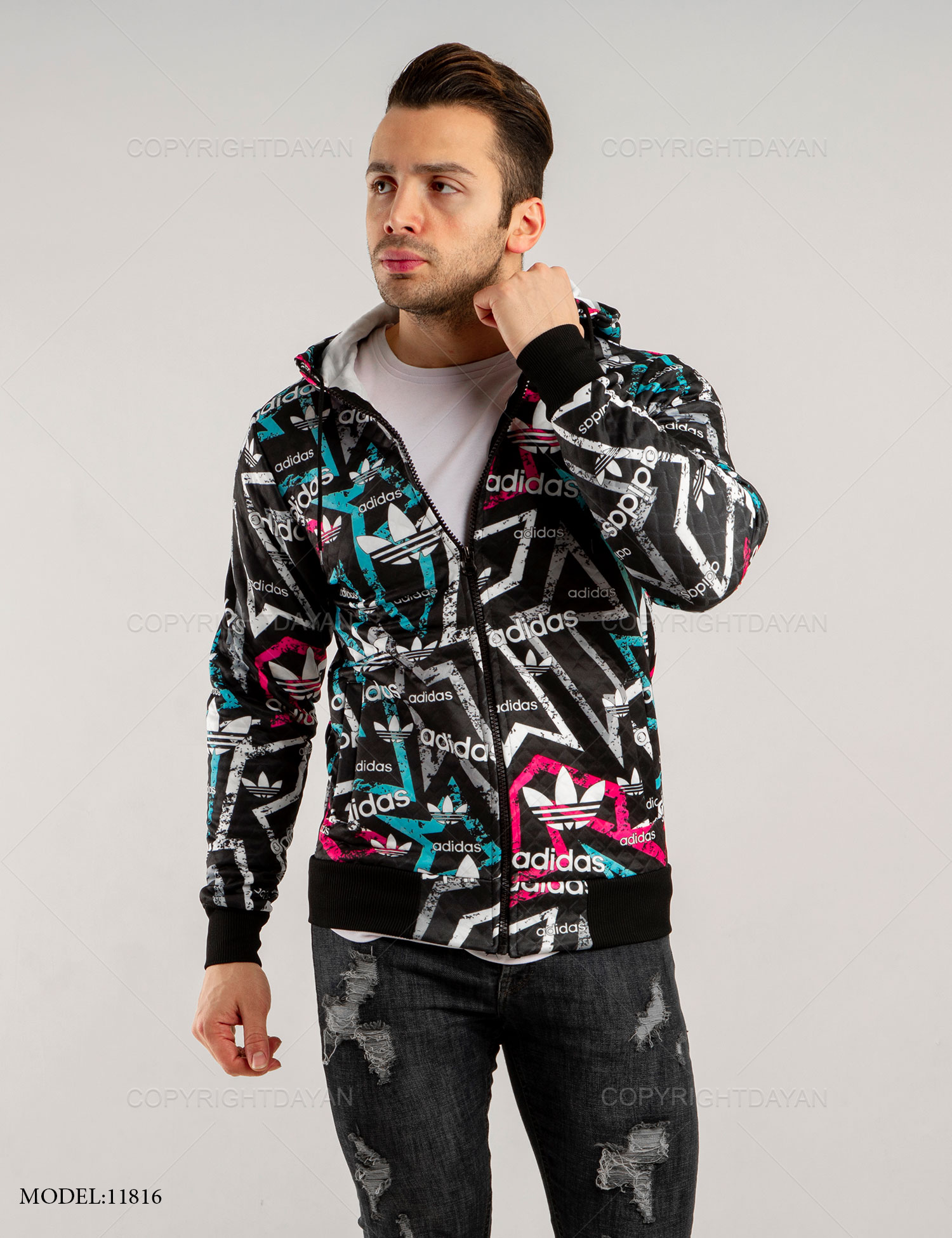 سویشرت مردانه Adidas مدل 11816